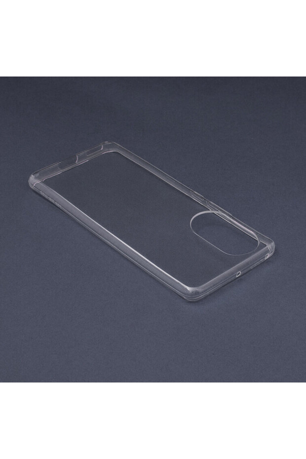 Silicone case for Honor 50, Crystal Clear, Transparent - 6