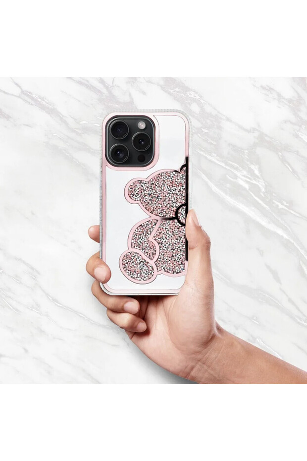 Teddy's Case for Apple iPhone 16, AntiShock, Pink - 6