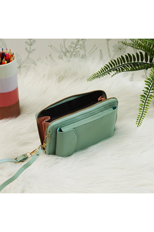 Universal 2in1 Phone Case for Sharp, Green - 4