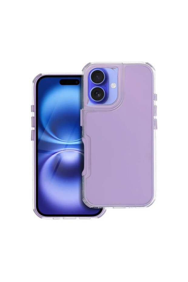 ArrayEX Case for Apple iPhone 16 Plus, AntiShock, Lavender Purple - 1