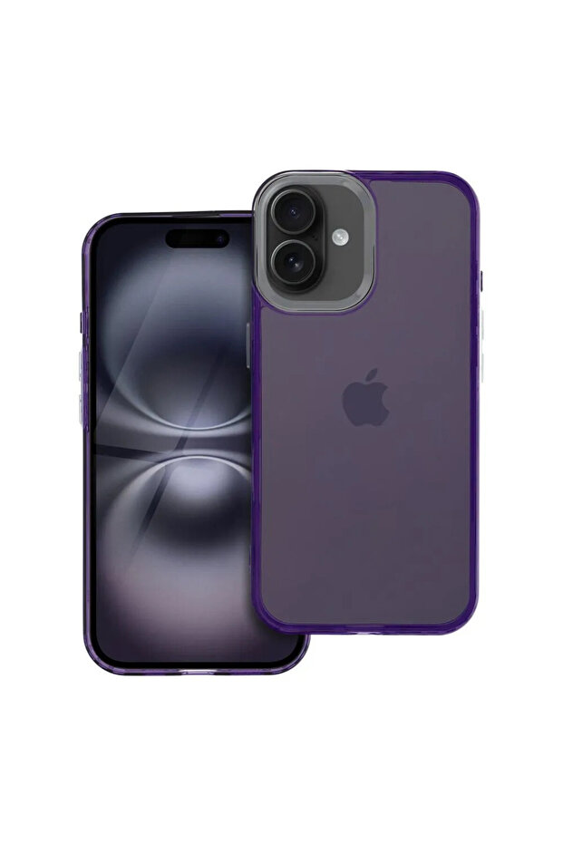 IvoryTear Case for Apple iPhone 16, Purple - 1