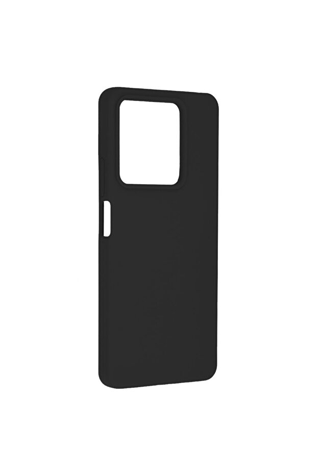 TPU Silicone Case for Xiaomi Redmi Note 13, Microfiber Interior, Black - 4