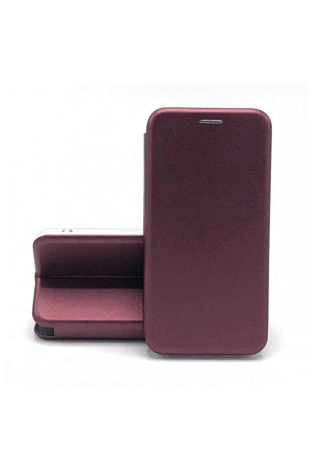 Book Case for Apple Iphone 14 Plus, Proficient Protection, Cherry - 3