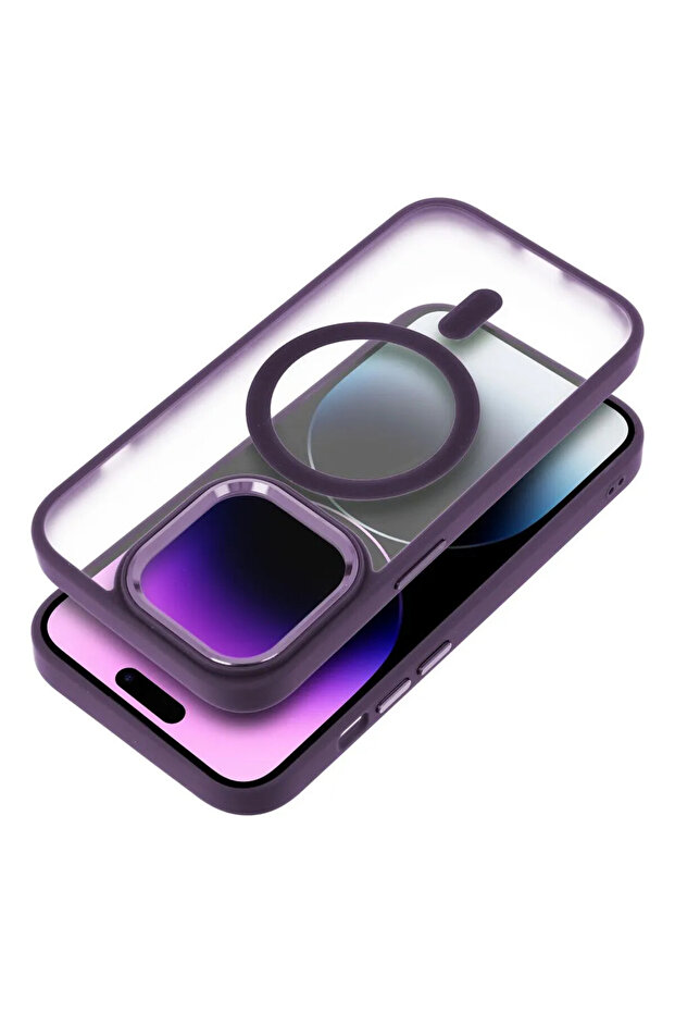 MatteMag Protective Case for Apple iPhone 16 Pro, ProCore Tech, Purple - 3