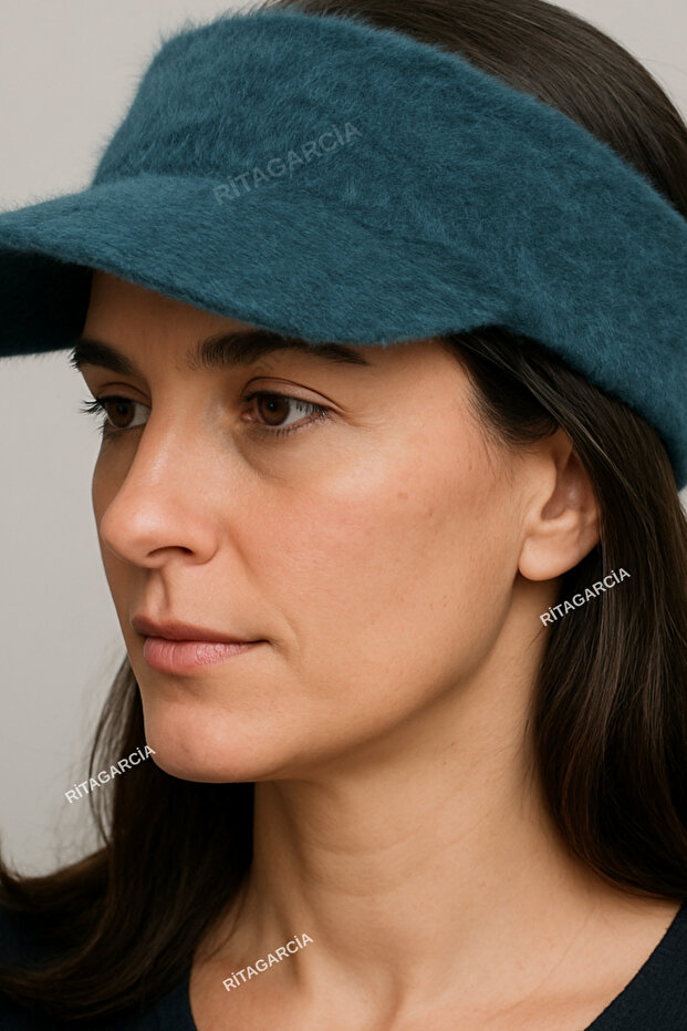 Plush Visor Winter Hat - 3