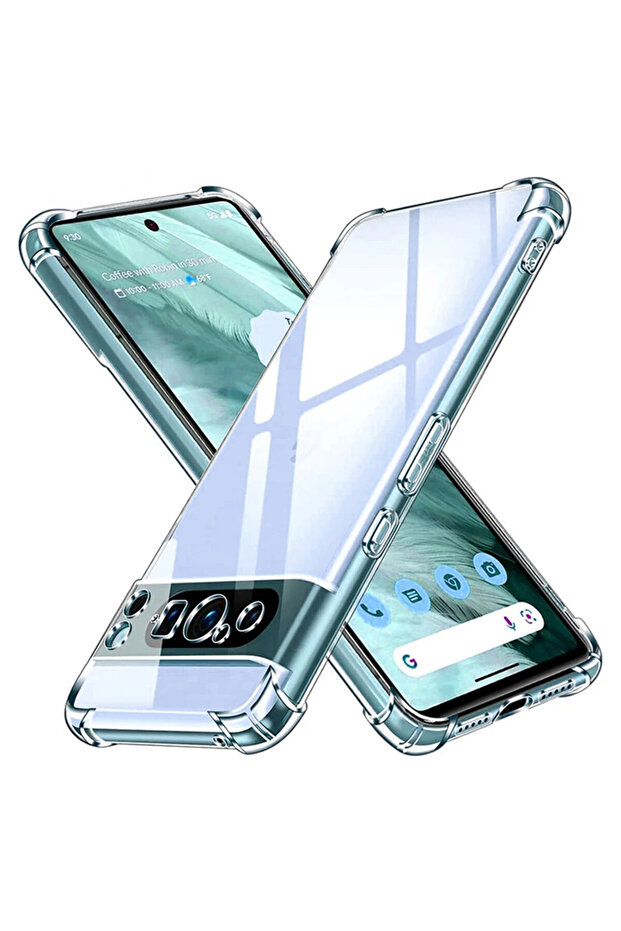 Husa Top-Grade AntiShock pentru Google Pixel 9 Pro, Transparent - 1