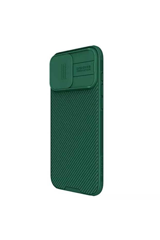 Lens Cover Back Case for Apple iPhone 16 Plus, Magnetic Function, Camshield Green - 5