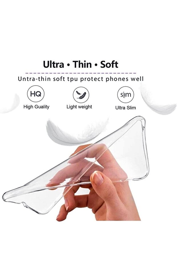 Transparent Case for Huawei P40 Lite E, Highlights Original Design, Transparent - 4