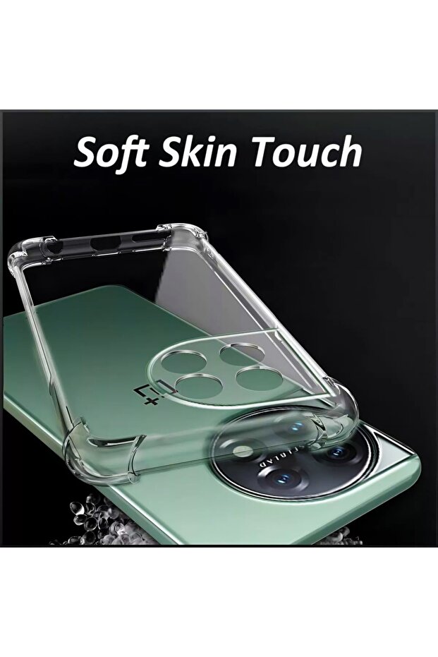 Top-Grade AntiShock Case for OnePlus 13, Transparent - 3