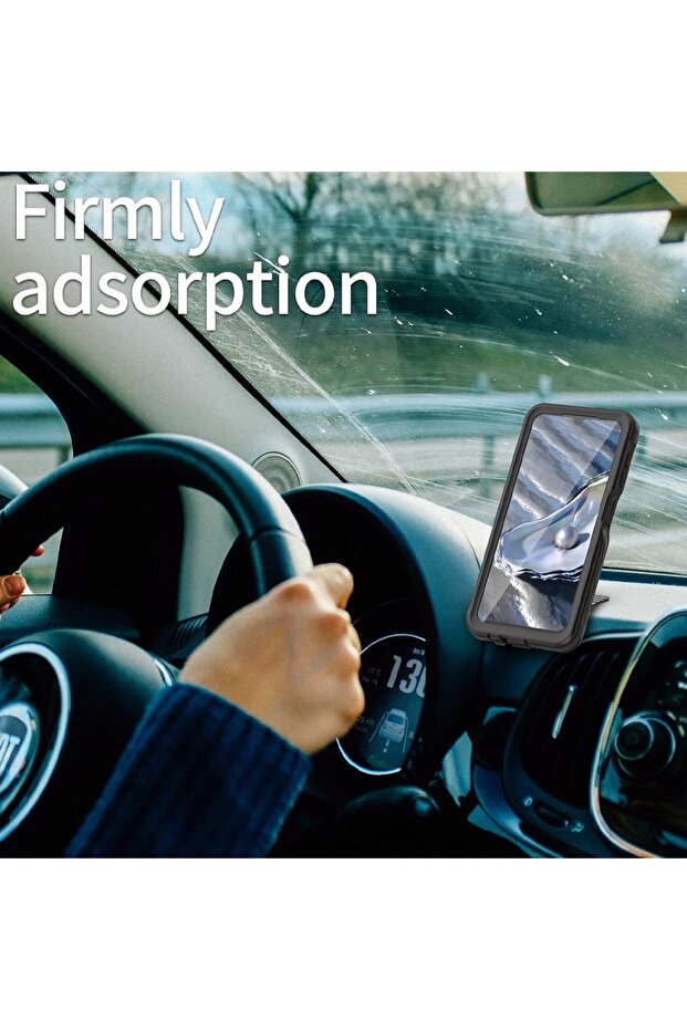 Underwater Protective Case for iPhone 15 Plus, Waterproof, Black - 2