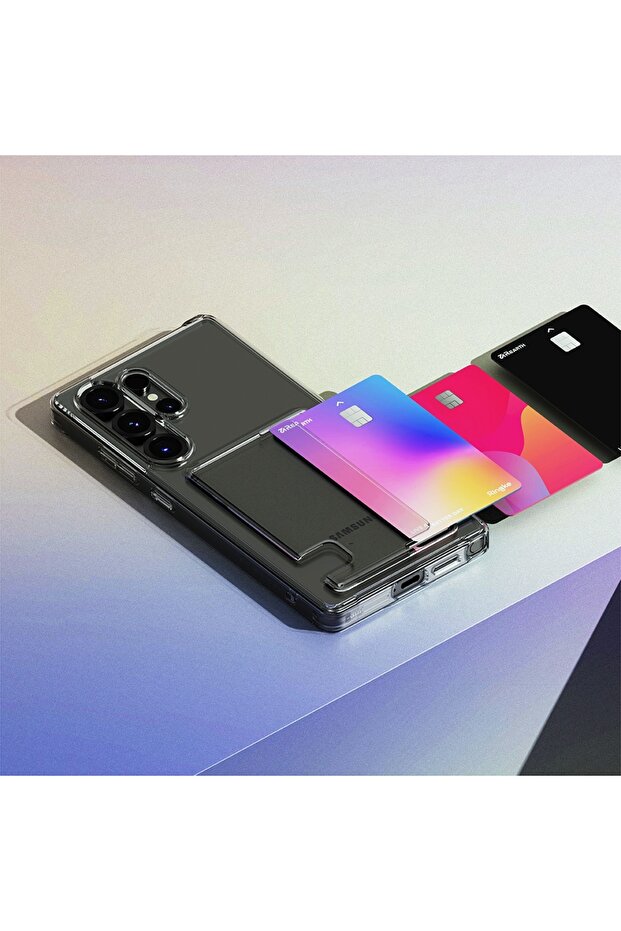 OptimPocket Design Case for Samsung Galaxy S25+, Transparent - 4