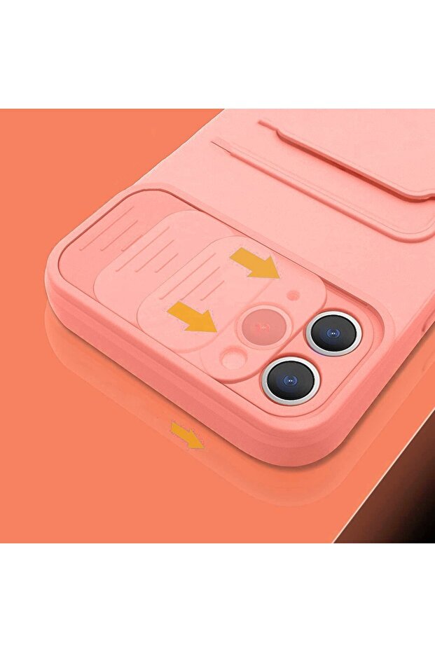 Калъф fixGuard CamShield за iPhone 11 Pro Max, праскова - 4