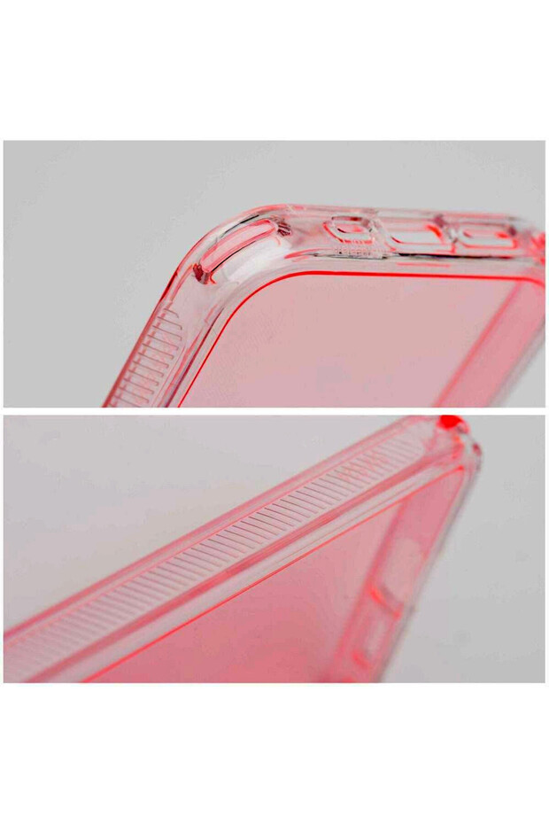 ArrayEX Clear case for Apple iPhone 16 Pro Max, AntiShock, Clear/Pink - 4