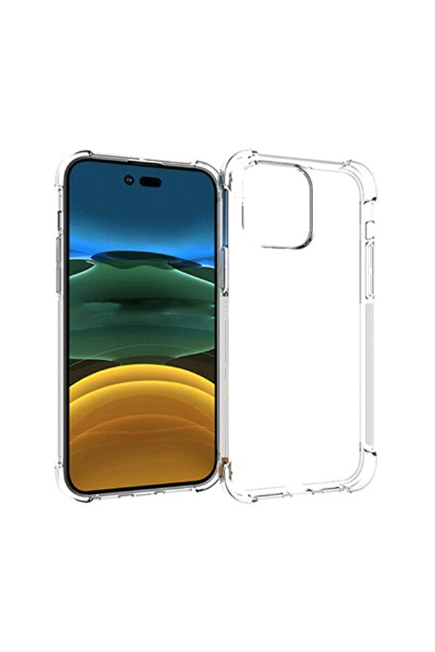 Clear Silicone Case for Apple Iphone 16 Plus, Transparent - 5