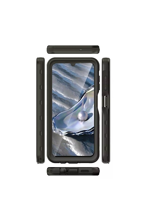 Underwater Protective Case for iPhone 15 Plus, Waterproof, Black - 4