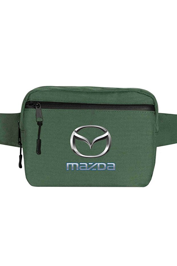 Mazda Logo Waist Bag Green Color