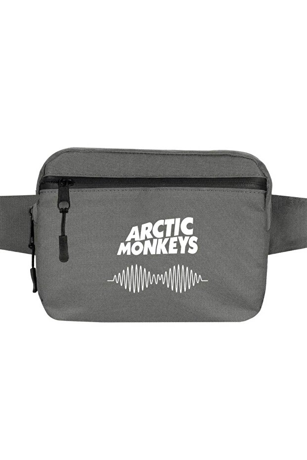 حقيبة الخصر Arctic Monkeys-2 باللون الرمادي