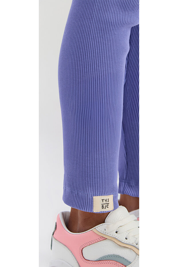 بدلة رياضية أرجوانية للبنات - 5