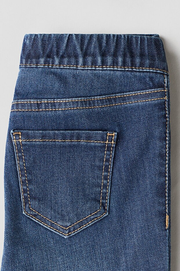 İşlemeli Jegging - 2