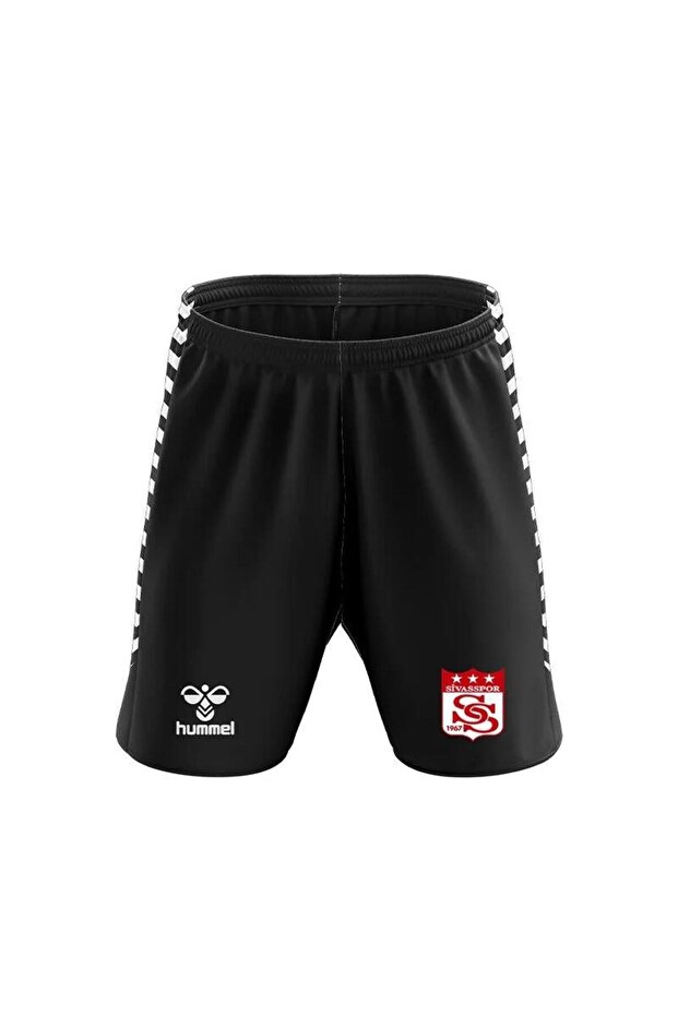 Authentic Sivasspor Pocketless Training Shorts Black