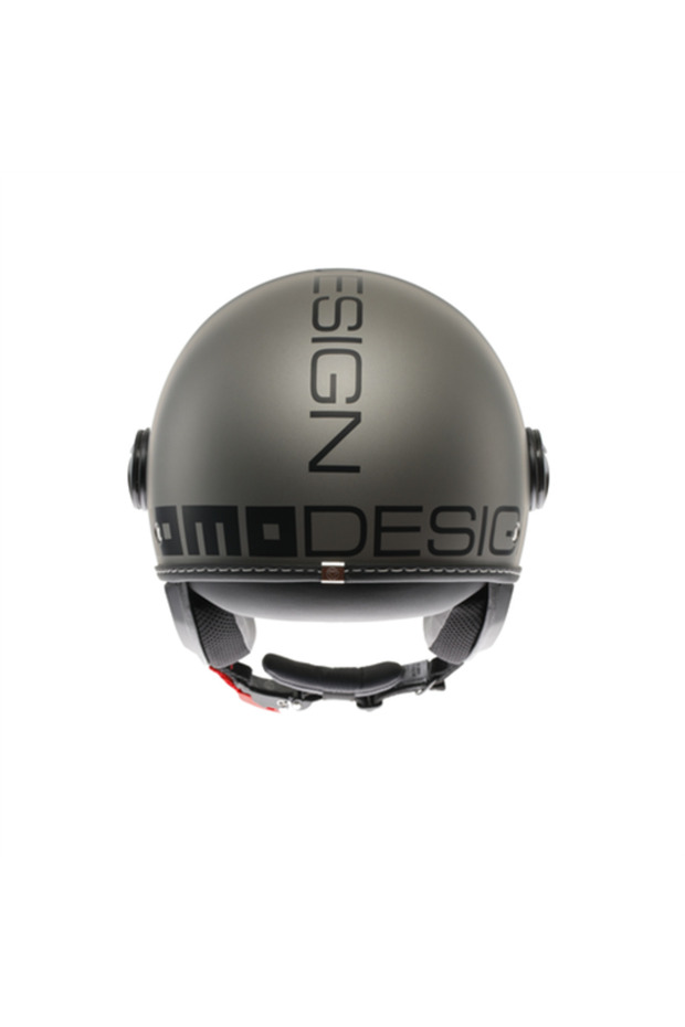 MOMO KASK/FGTR EVO MOMO MONO MATT TIT.FROST BLK - 6