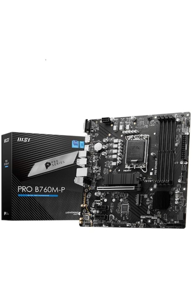 PRO B760M-P Motherboard DDR5, Socket 1700 - 1