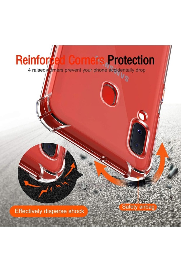 Compatible Case for Samsung Galaxy A20e, Impact Resistant - 2