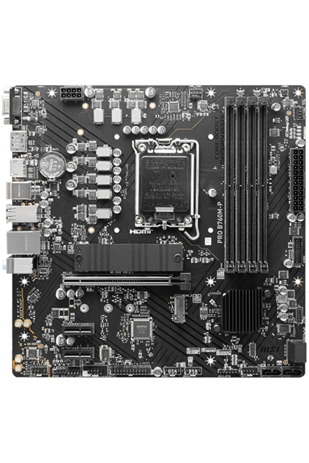 PRO B760M-P Motherboard DDR5, Socket 1700 - 2
