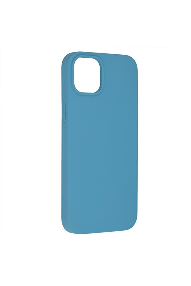 Compatible Case for iPhone 14 Plus, ShockProof, Silicone, Deep Blue - 2