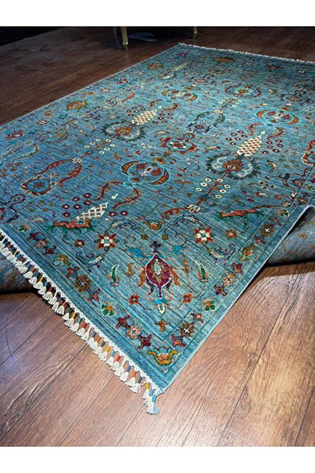 El dokuma Afgan halısı - 2