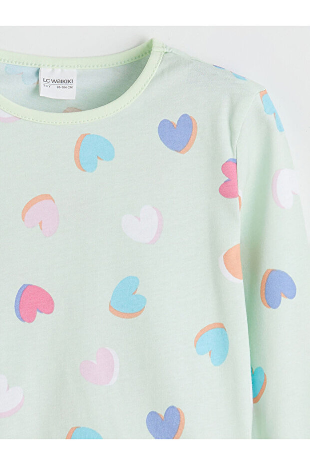 Bisiklet Yaka Kız Çocuk Pijama - 3