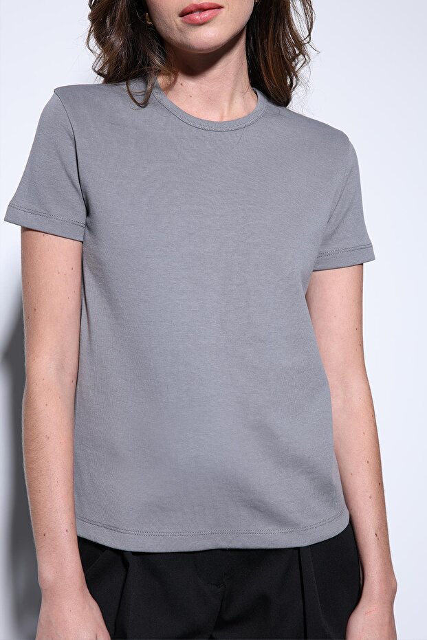 Füme Basic Kadın T-Shirt - 4