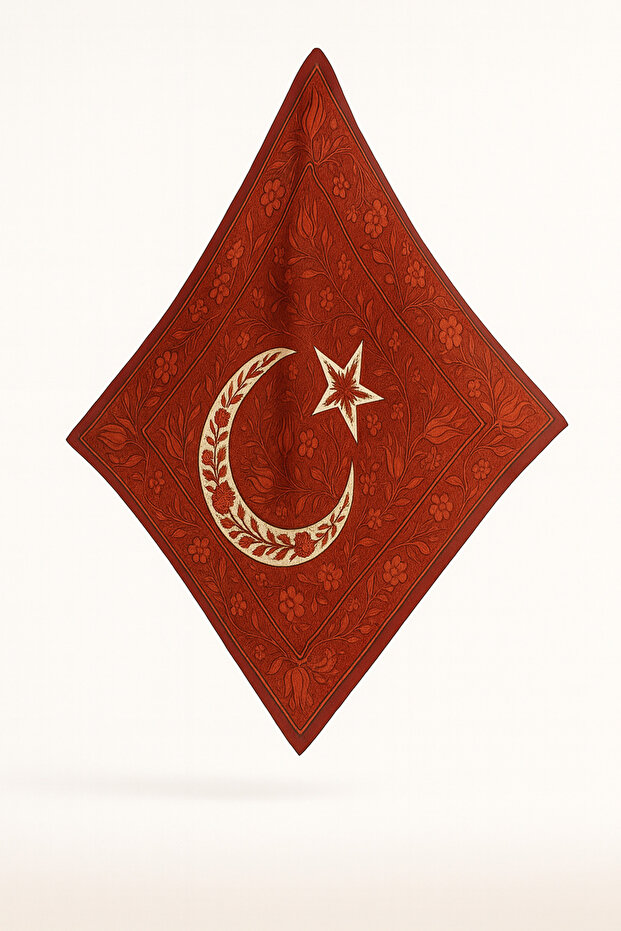 وشاح بنمط العلم التركي - 2