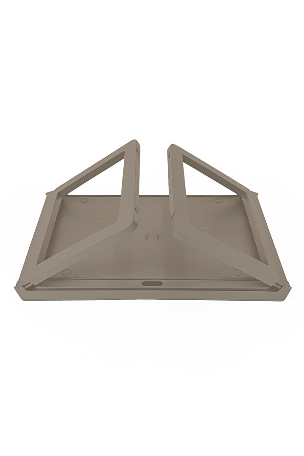 Multi-Purpose Folding Coffee Table “Toprak” Tablet - Computer Table Overbed Breakfast Table - 4