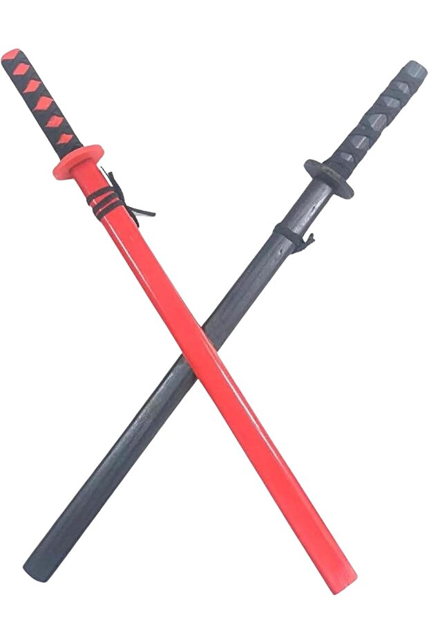 Wooden Samurai Ninja Sword Toy Set – 2 Pack