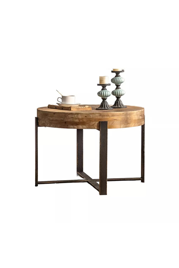 Solid wood table 42x43x60 cm - 1