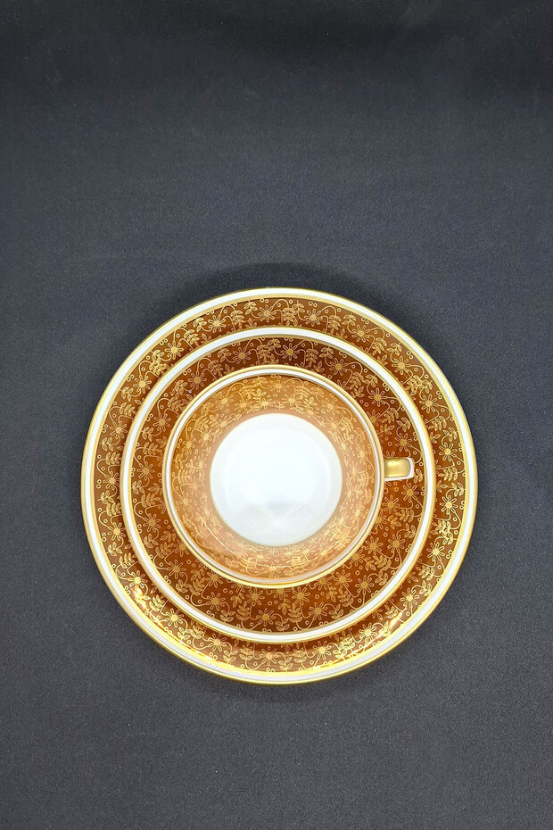 Çay Fincanı 3 Parça 170 ml Doğu Alman Yapımı - 3
