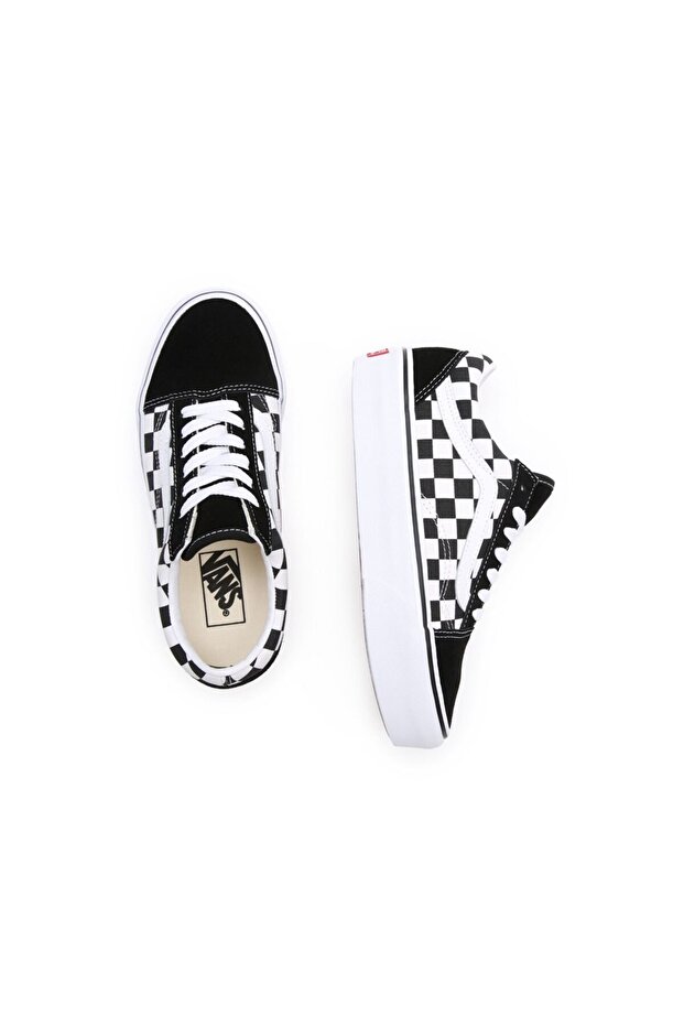UA Old Skool Platform Checkerboard - 5