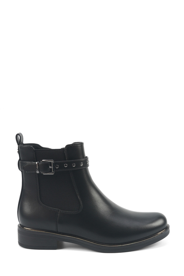 CELESTE 5PR Siyah Kadın Düz Bot - 1