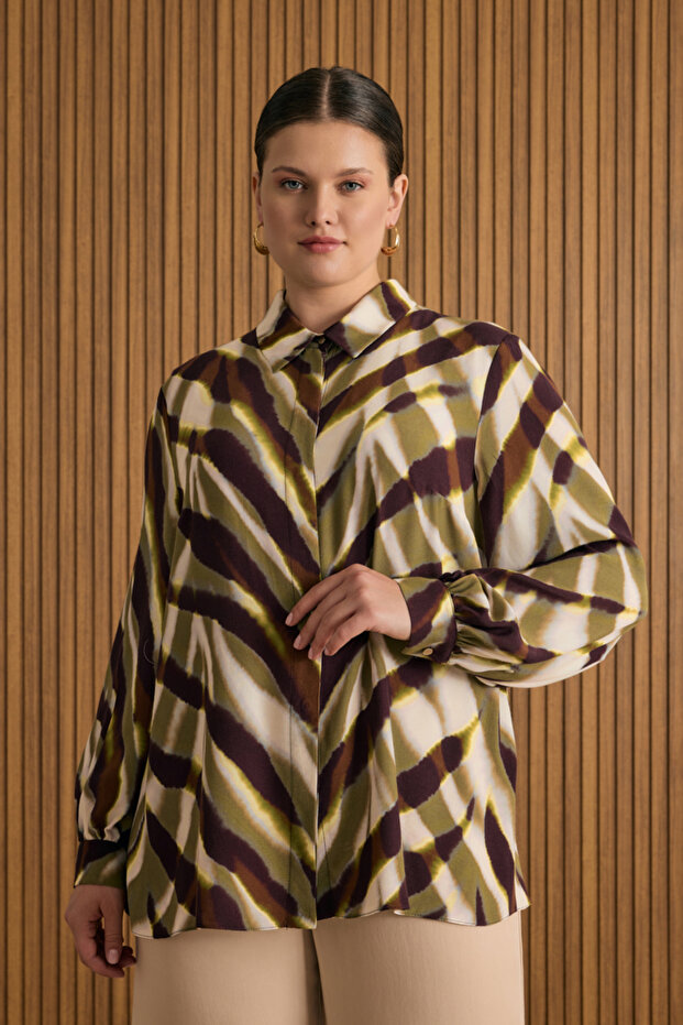 Desenli Viscon Bluz - 1