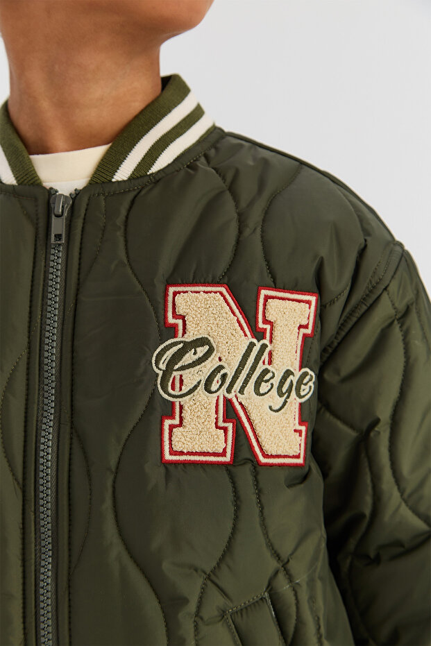 سترة الصبي الكاكي - 3