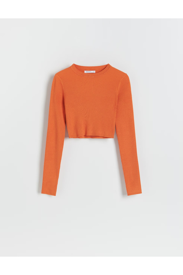 blouse, orange - 1