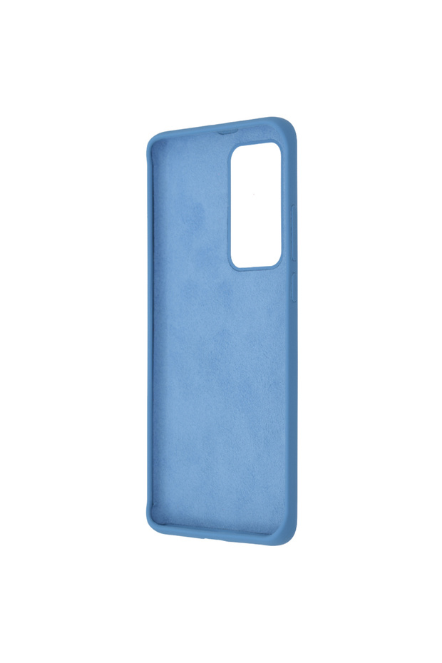 Double Structure Protective Case for Huawei P40 Pro, Microfiber, Royal Blue - 3
