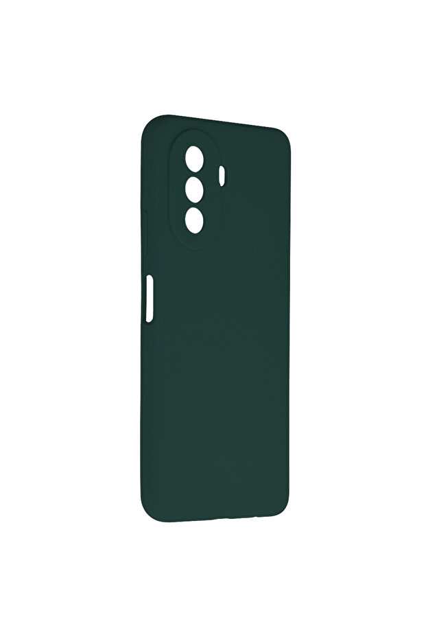 Double Structure Protective Case for Huawei nova Y70, Microfiber, Oxford Green - 2