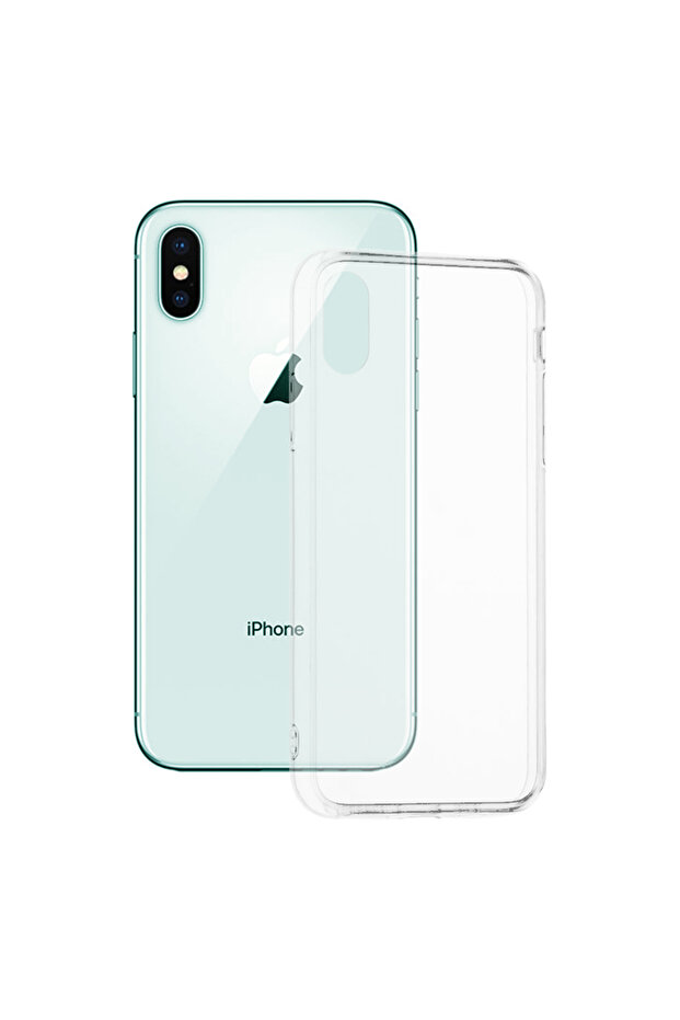 Clear Protection Case for Apple iPhone X / XS, Transparent - 1