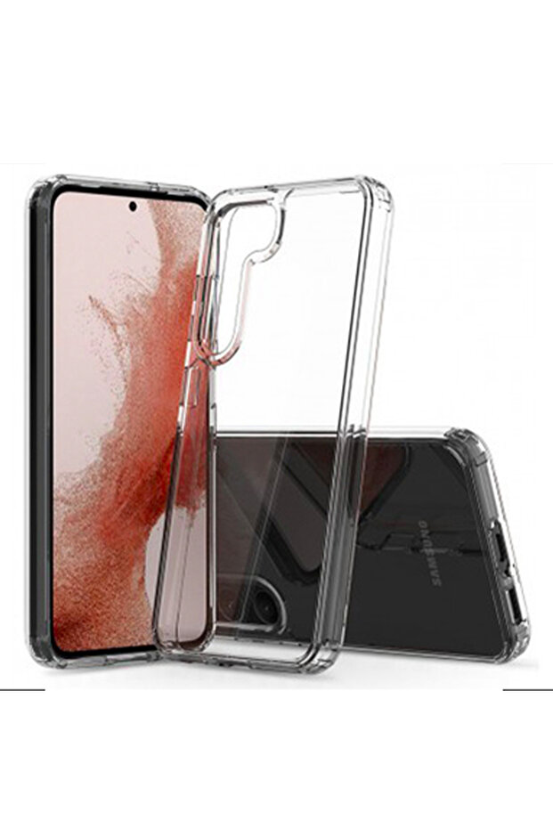 Silicone case for Samsung Galaxy S23 Plus, Transparent - 1