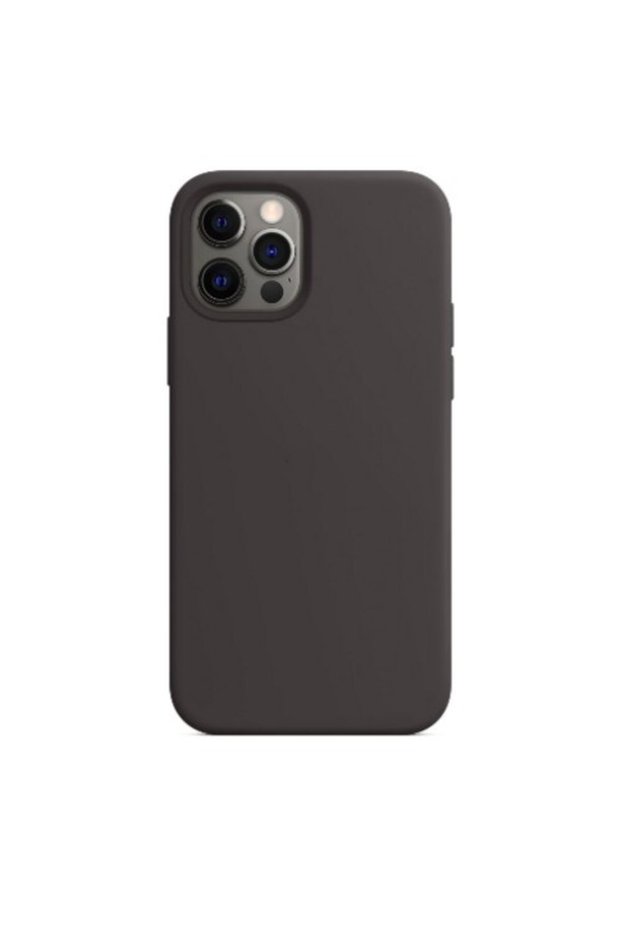 Защитен калъф за iPhone 11, силикон, черен