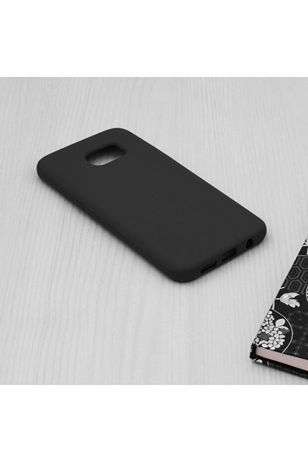 Double Structure Protective Case for Samsung Galaxy S7, Microfiber, Titanium Black - 4