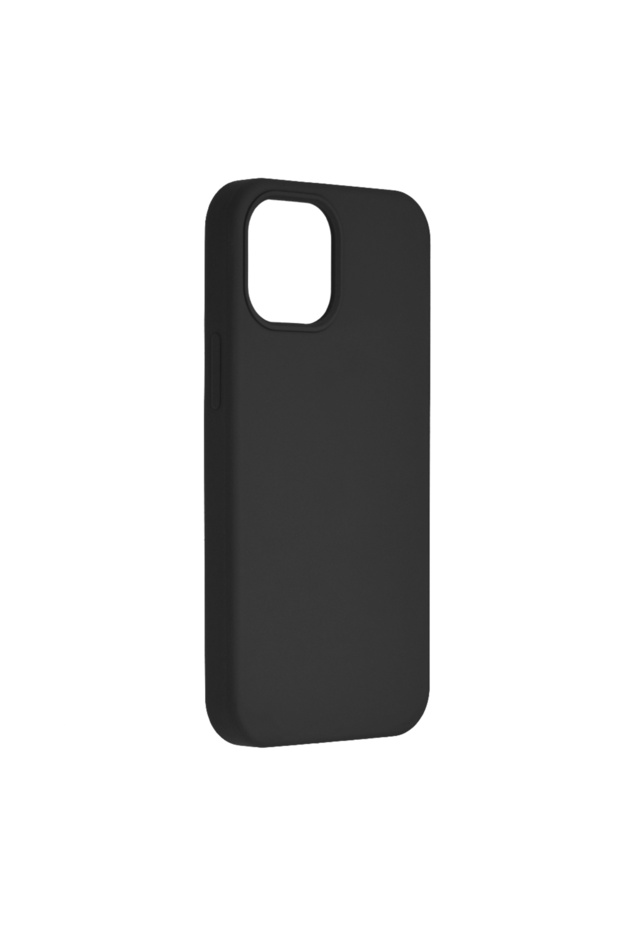 Double Structure Protective Case for iPhone 13 Mini, Microfiber, Titanium Black - 2