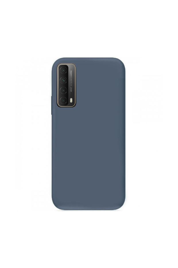 Silicone case for Huawei P Smart 2021, Blue - 1